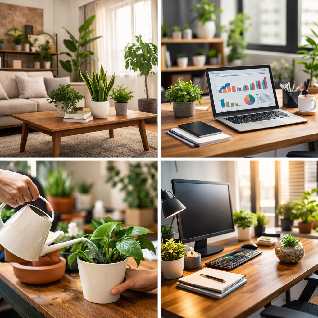 Indoor and office planting