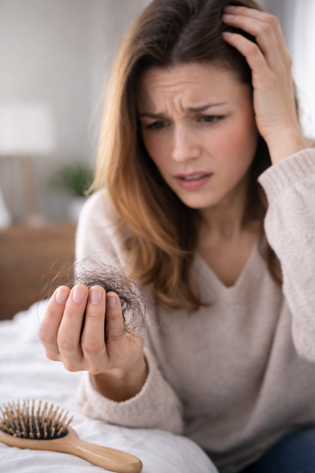 Sudden hair fall problem in adults