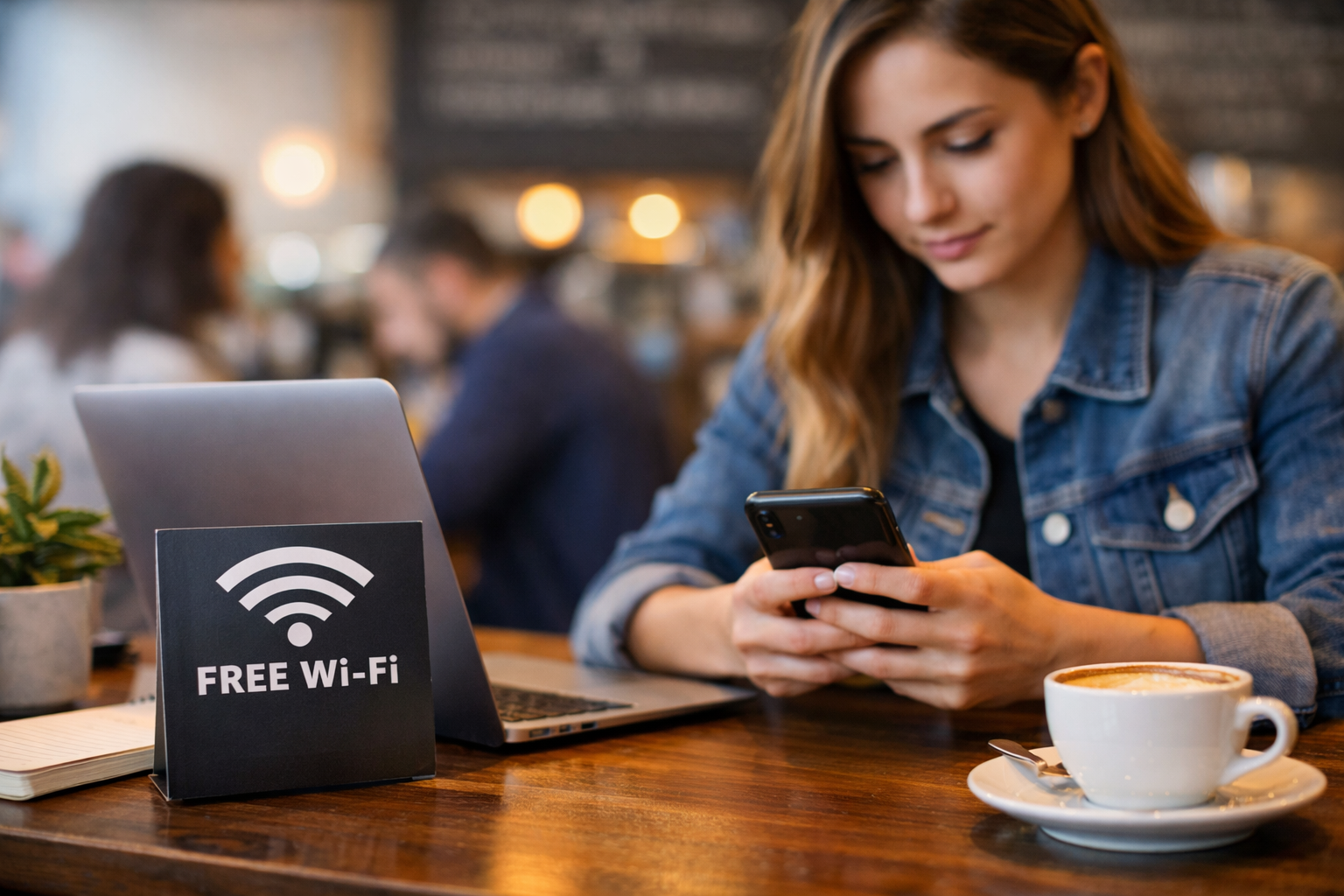 unsecured public wifi network warning