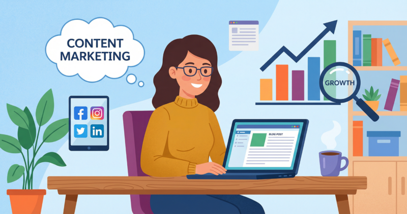 How Small Businesses Can Grow Using Content Marketing