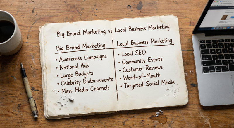 Stop Copying Big Brands: Why Small Businesses Need a “Local-First” Marketing Guide